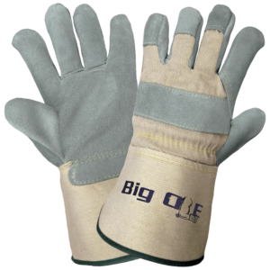 Guantes Big Ole® Premium Side Select de piel de vaca dividida en palma - 2100GC