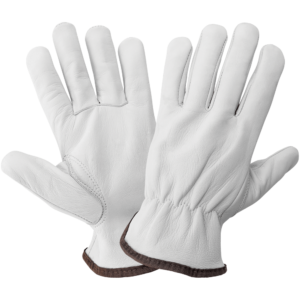 Guantes de conductor de cuero de piel de cabra de grado económico - 3200GE