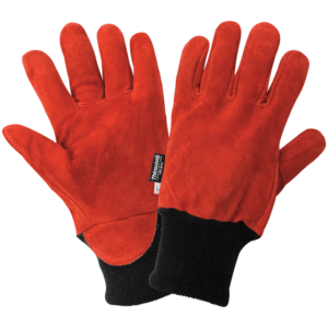 Guantes para congelador económicos de piel de vacuno dividida - 624