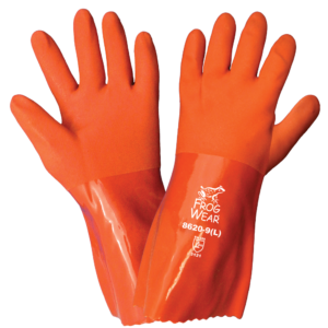 Guantes FrogWear® de PVC de doble inmersión resistentes a productos químicos - 8620