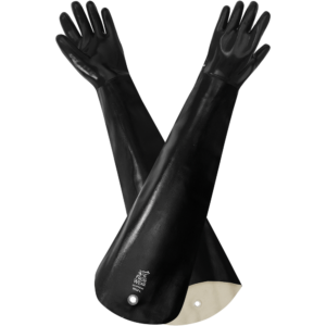 FrogWear® Guantes de manejo de productos químicos de neopreno de primera calidad multicapa hasta los hombros - 9932