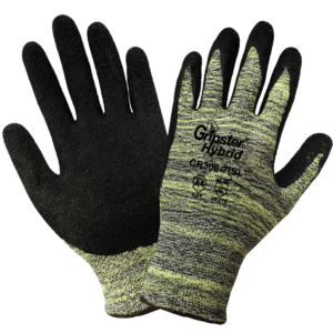 Guantes resistentes a cortes recubiertos de caucho con grabado híbrido Gripster® - CR309