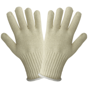 Guantes de tejido de hilo de algodón extra pesado - S120C