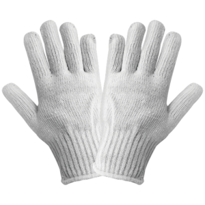 Guantes tejidos de hilo de algodón / poliéster - S90BW
