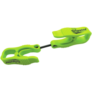 Clip utilitario amarillo / verde de alta visibilidad de doble extremo Gripster® - Z2