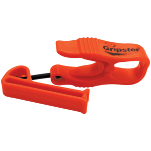 Clip utilitario naranja de alta visibilidad Gripster® con clip para cinturón - ZB1