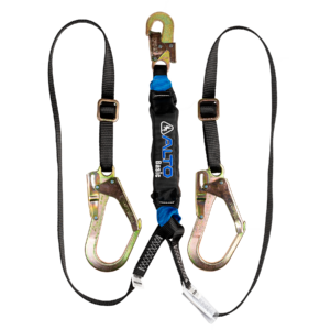C11PGA-STD CABLE PLANO CONTRA CAIDAS DOBLE BRAZO GANCHO GDE AJUSTABLE LONGITUD STD | ALTO SEGURA