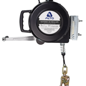 A/L3F-I30 LINEA RETRACTIL C/CABLE ACERO INOX. 30 MT DE 3 FUNCIONES PESA 21. Kg | ALTO SEGURA