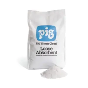 Absorbente suelto PIG® Sheen Clean® | Bolsa de 5 kg