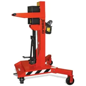 Levantador de tambor ergonómico Wesco® | 91cm An. x 86cm L x 123cm Al.  DRM624