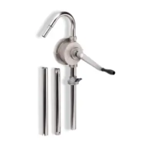 Bomba de tambor giratorio manual de acero inoxidable Zee Line DRM988