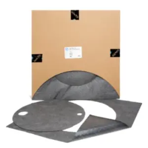 Tapete absorbente con faldón para barril de 210 litros PIG® - MAT182