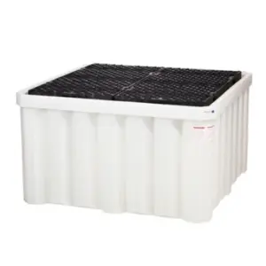 Unidad IBC de polietileno de servicio pesado de PIG® | 147cm An. x 147cm L x 85cm A PAK467