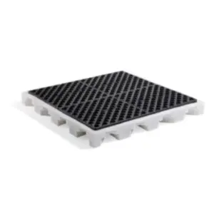 Plataforma de polietileno para goteos PIG® | Para 4 tambores  PAK566