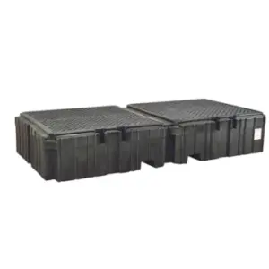 Unidad IBC de plástico PIG® | 157cm An. x 317cm L x 56cm Al. PAK749