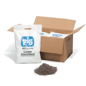 Absorbente suelto PIG® Lite-Dri® | 8 bolsas PLP218