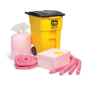 Kit antiderrames PIG® HazMat en contenedor portátil grande - KIT366