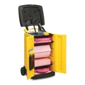 Kit antiderrames PIG® HazMat en carrito grande - KIT822
