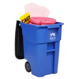 Kit antiderrames PIG® HazMat en contenedor portátil grande - KIT359