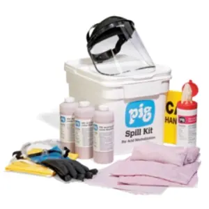 Kit antiderrames PIG® HazMat de neutralización de ácido - KIT399