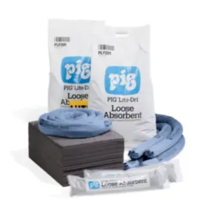 Repuesto del kit antiderrames PIG® en contenedor portátil grande - RFL259