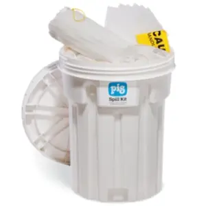 Kit antiderrames PIG® solo para aceites en tambor de sobreempaque - KIT436