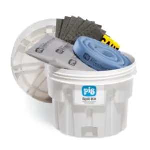 Kit antiderrames PIG® en tambor de sobreempaque - KIT211