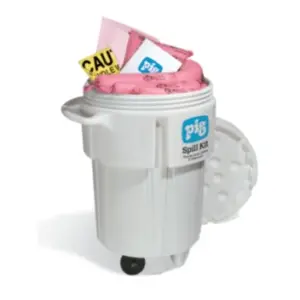 Kit antiderrames PIG® HazMat en tambor de sobreempaque - KIT341