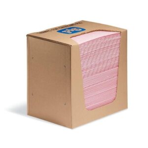 Tapete PIG® HazMat | 100 tapetes/caja dispensadora MAT351