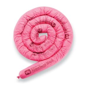 Manga absorbente para químicos PIG® HazMat | 8cm x 3m | 6 mangas PIG301