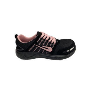 TENIS CON CASQUILLO SPORT NEGRO/ROSA