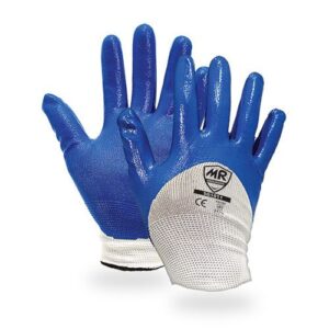 Guant Poliest Bco Pma/Dorso Nitr Az