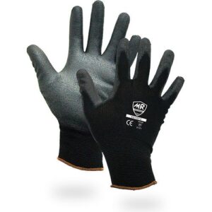 Guante Poliester Negro Pma Pu Negro
