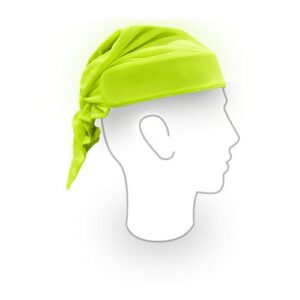 Bandana Alta Visib C/Cool Patch Amarilla