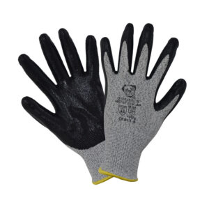 Guante con fibra HDPE (polietileno de alta densidad) gris cal. CR611