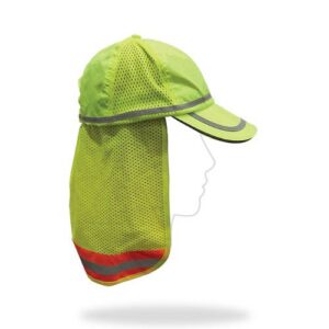 Gorra D Alta Visib C/Cubre Nuca