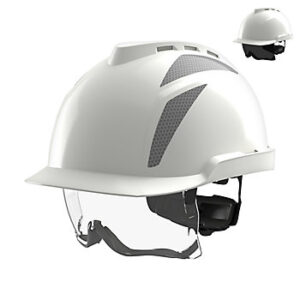 V-Gard 930 Casco de Seguridad Industrial sin ventilación con Goggle integrado