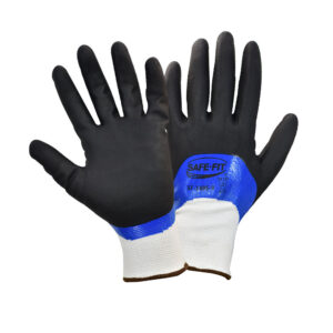 Guante de poliester blanco cal 15. SF-1405