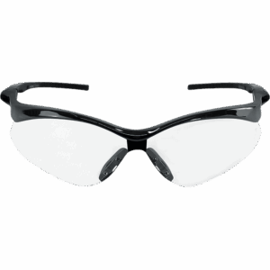 Gafas de seguridad Spearfish® con lentes antivaho transparentes y montura negra brillante - BH2251AF