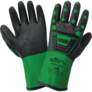 Guantes Vise Gripster® C.I.A. Premium de doble inmersión con soporte de PVC-nitrilo, resistentes a la manipulación de sustancias químicas y a cortes, impactos, abrasión y perforaciones - CIA292