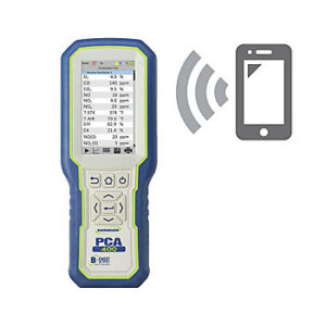 Analizador de combustión y emisiones PCA 400